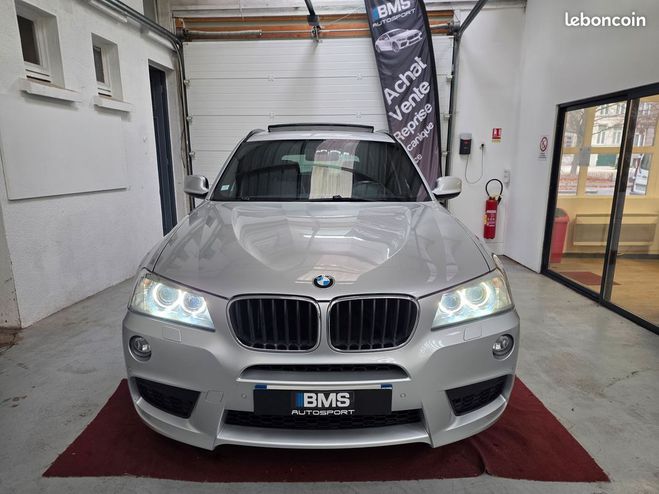 BMW X3 xDrive20d Pack M Sport Design BVA8 FULL  Gris de 2013
