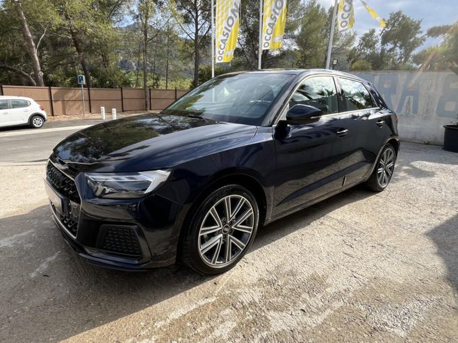 Audi A1 Sportback 1.0 30 TFSI - 110 - BV S-Troni BLEU FONCE de 2022