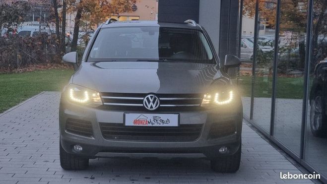 Volkswagen Touareg 3.0 V6 TDI 245CH BLUEMOTION FAP CARAT 4M Gris de 2012