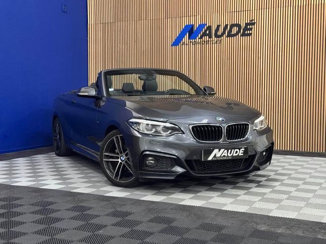 Cliquer pour voir la photo suivante BMW Serie 2 PH2 Cabriolet 218D 150 CH BVA M SPORT GRIS de 2019