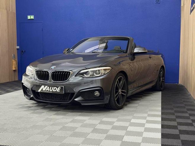 BMW Serie 2 PH2 Cabriolet 218D 150 CH BVA M SPORT GRIS de 2019
