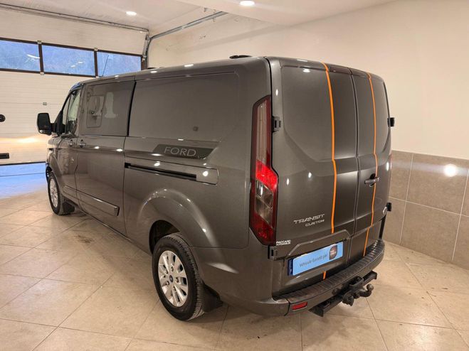 Ford Transit Custom cabine approfondie 6 places 170cv GRIS FONCE de 2023