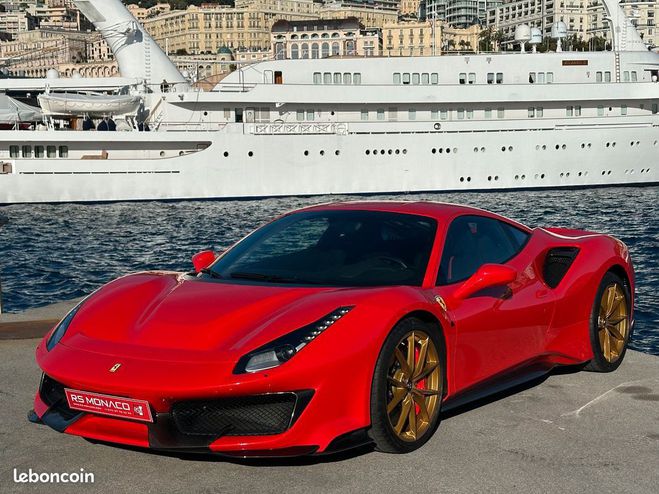 Cliquer pour voir la photo suivante Ferrari 488 Pista V8 3.9 T 720 DCT Rouge de 2019