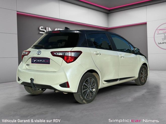 Toyota Yaris MY19 70 VVT-i Design Y20 - Attelage - Ca Blanc de 2019