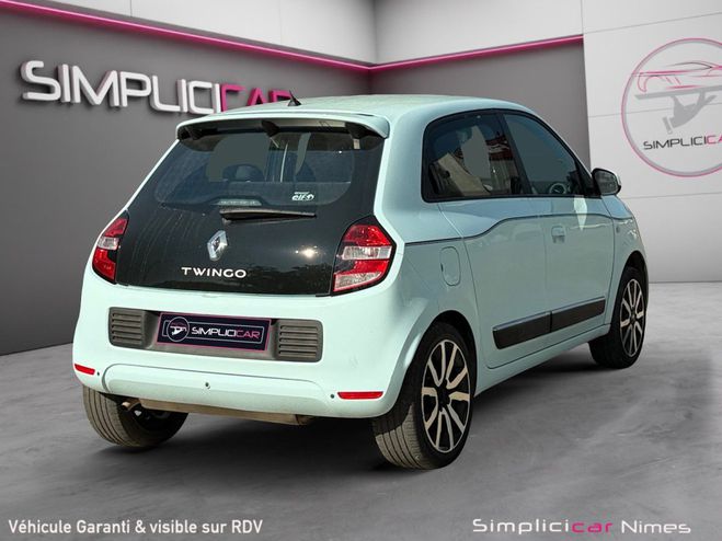 Renault Twingo III 1.0 70 INTENS - Rgulateur - Radars  Bleu de 2015