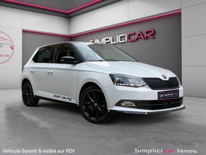 Cliquer pour voir la photo suivante Skoda Fabia 1.0 TSI 110 ch BVM6 Monte-Carlo - Caméra Blanc de 2018