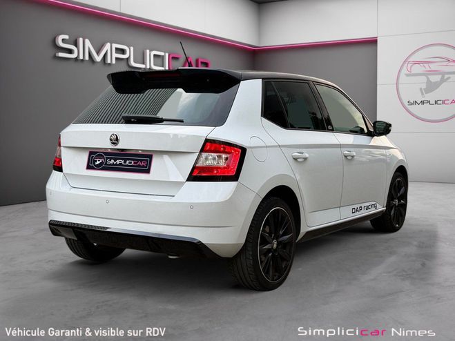 Skoda Fabia 1.0 TSI 110 ch BVM6 Monte-Carlo - Camra Blanc de 2018