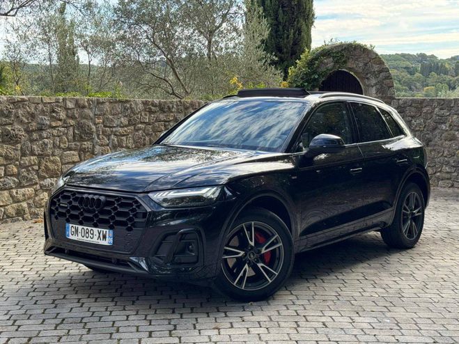 Cliquer pour voir la photo suivante Audi Q5 55 TFSI e 367ch S line quattro S tronic NOIR de 2023