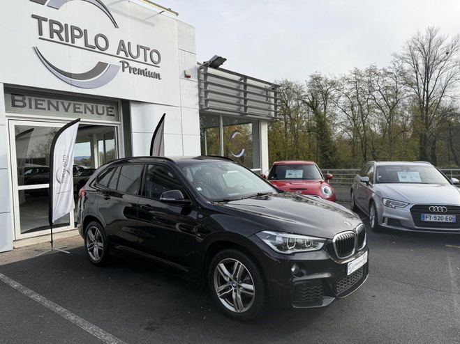 BMW X1 sDrive 18d - BVA M Sport SUIVI COMPLET   NOIR de 2017