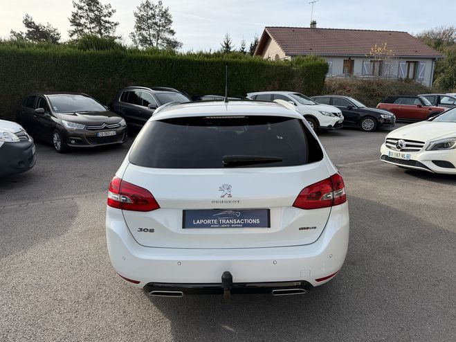 Peugeot 308 2.0 BLUEHDI 150CH S&S GT LINE EAT6 BLANC de 2017