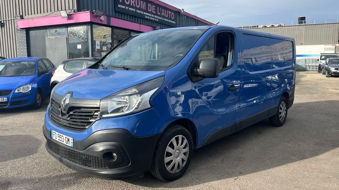 Cliquer pour voir la photo suivante Renault Trafic CABINE CONFORT L1H1 1000 DCI 95 TVA RÉCU Bleu clair de 2019