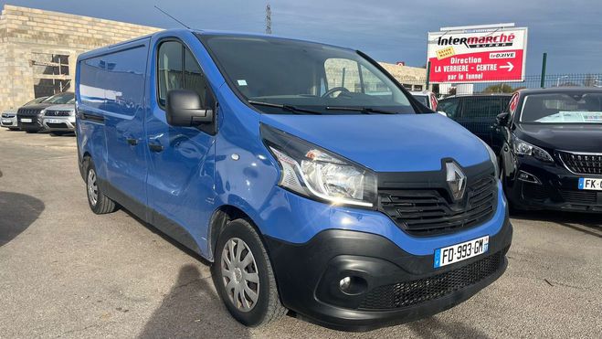 Renault Trafic CABINE CONFORT L1H1 1000 DCI 95 TVA RCU Bleu clair de 2019