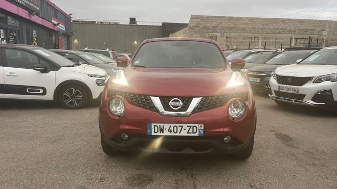 Nissan Juke (2) 1.2 DIG-T 115 TEKNA FULL TOIT OUVRAN Rouge de 2015
