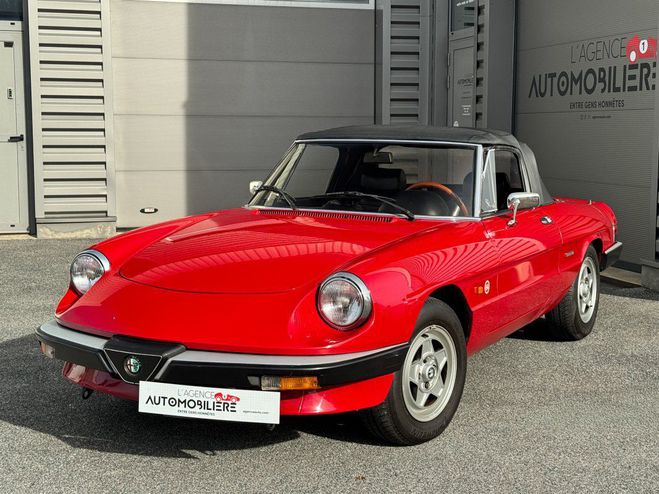 Alfa romeo Spider 2000 Veloce Rouge de 1988
