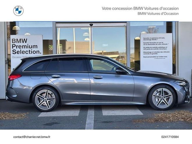 Mercedes Classe C Break 220 d 197ch AMG Line Gris Graphite M�tallis� de 2023