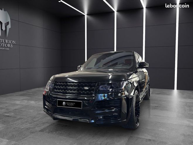 Cliquer pour voir la photo suivante Land rover Range Rover SUPERCHARGED STARTECH 5.0 V8 510cv Noir de 2016