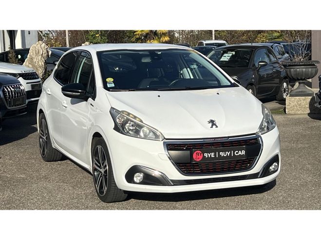 Peugeot 208 1.6 BlueHDi S&S - 100 BERLINE GT Line -  BLANC de 2015