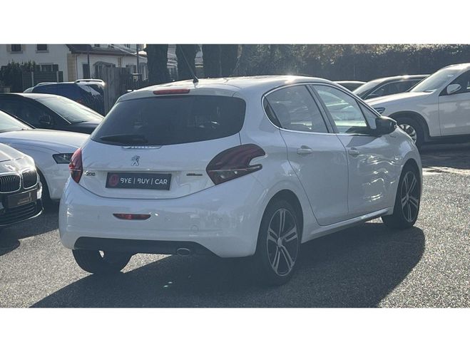 Peugeot 208 1.6 BlueHDi S&S - 100 BERLINE GT Line -  BLANC de 2015