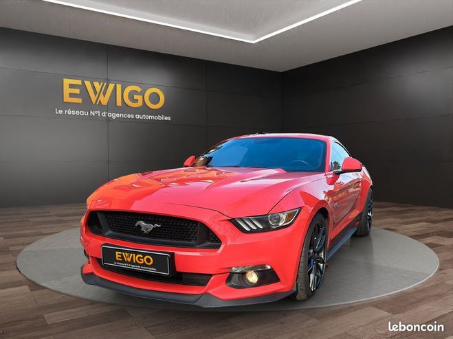Cliquer pour voir la photo suivante Ford Mustang coupe 5.0 420 gt premium garantie 6 mois Rouge de 2016