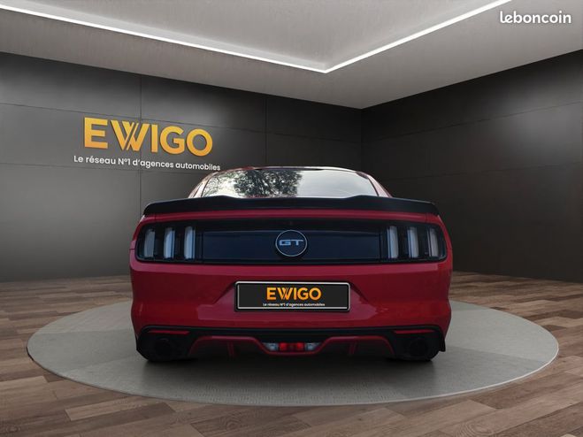 Ford Mustang coupe 5.0 420 gt premium garantie 6 mois Rouge de 2016