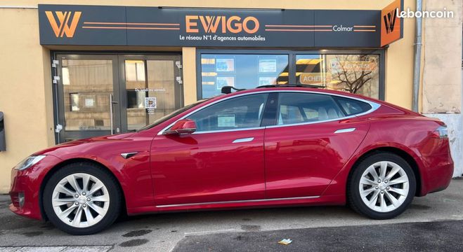 Tesla Model S model-s 100d electric 420 215ppm 100kwh  Rouge de 2018