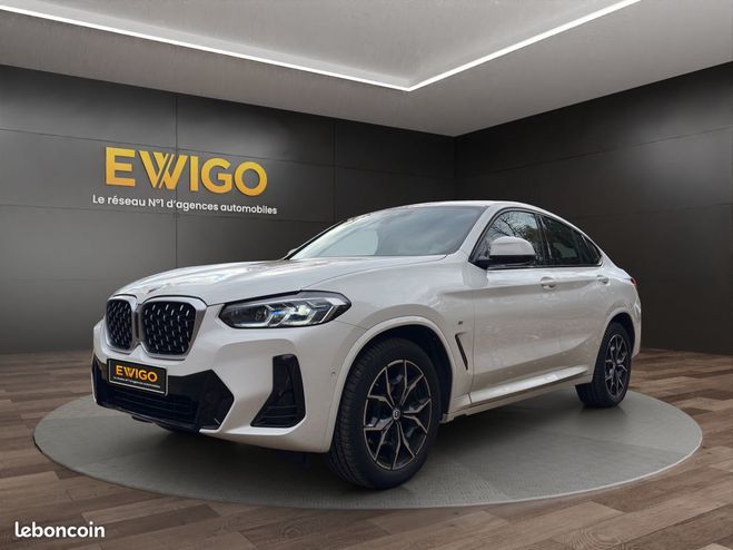 Cliquer pour voir la photo suivante BMW X4 2.0 d 190 m-sport xdrive bva8 garantie 1 Blanc de 2022