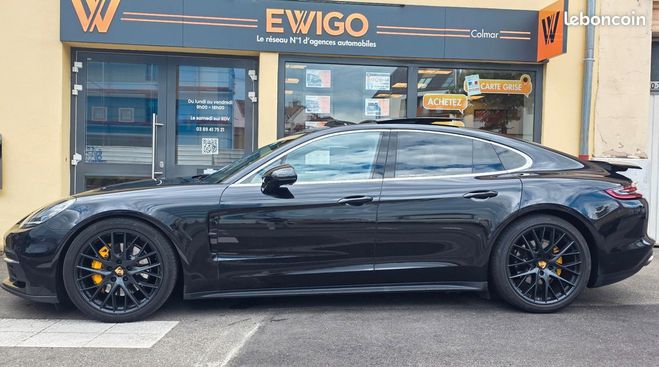 Porsche Panamera 4.0 diesel 420 4s bva-pack chrono sport- Noir de 2017