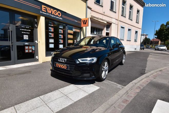 Audi A3 1.0 tfsi 115 ch s-line s-tronic garantie Noir de 2018