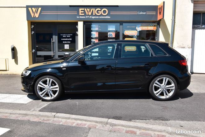 Audi A3 1.0 tfsi 115 ch s-line s-tronic garantie Noir de 2018