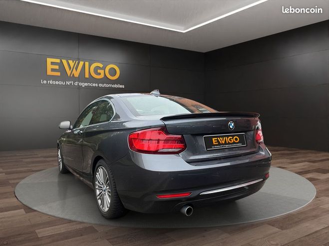 BMW Serie 2 coup 218d 150 ch bva8 luxury camera de  Gris de 2017