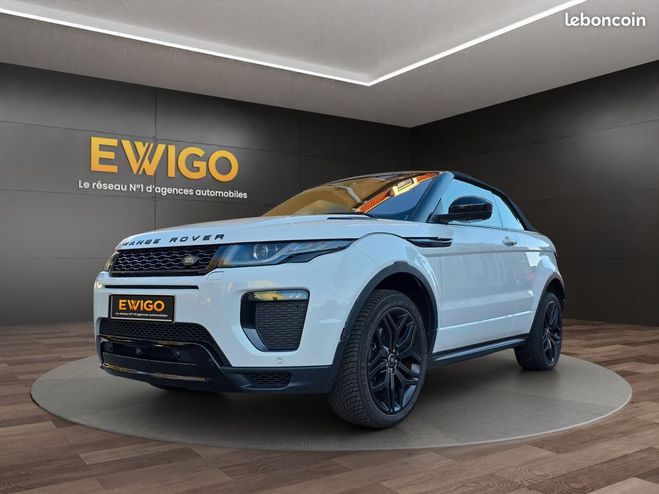 Land rover Range Rover Evoque cabriolet 2.0 td4 180 hse dynamic audio  Blanc de 2017