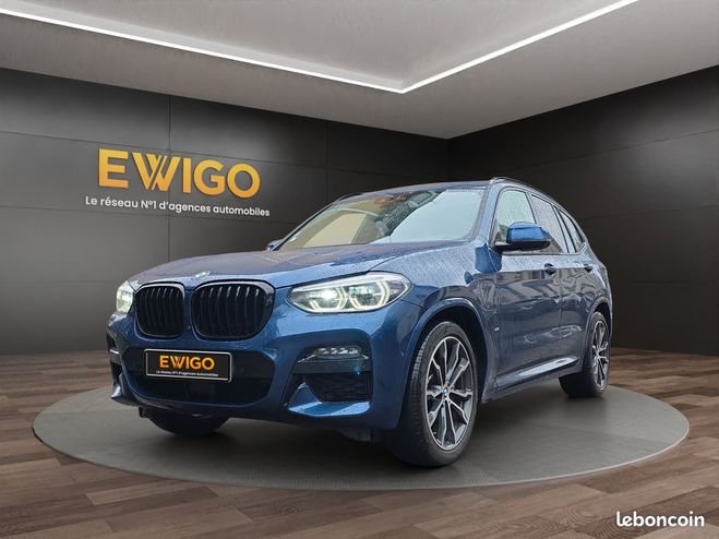 Cliquer pour voir la photo suivante BMW X3 2.0 30e i 292 ch hybrid m-sport xdrive b Bleu de 2020