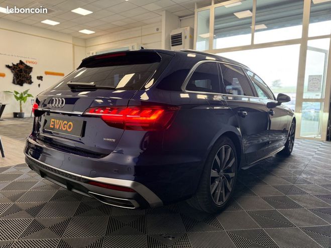 Audi A4 Avant 45 tdi 3.0l v6 231ch s-line quattr Bleu de 2020
