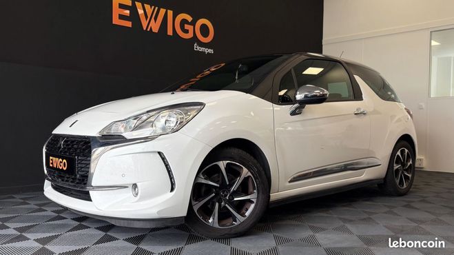 Cliquer pour voir la photo suivante Citroen DS 3 automobiles 1.6l bluehdi 100ch connect Blanc de 2018