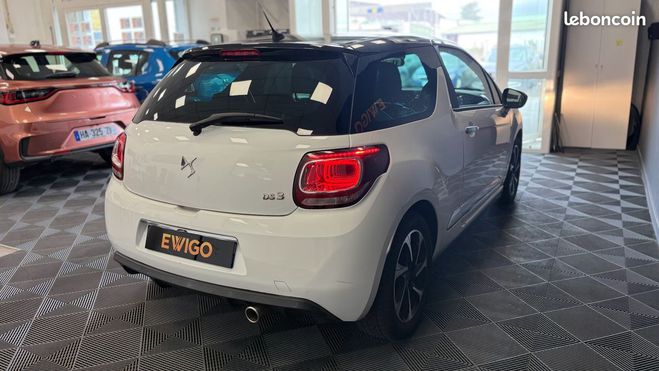 Citroen DS 3 automobiles 1.6l bluehdi 100ch connect Blanc de 2018