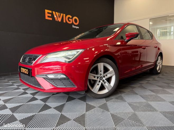 Cliquer pour voir la photo suivante Seat Leon fr 1.4l tsi 125ch sièges av chauffants t Rouge de 2018
