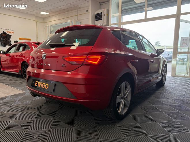 Seat Leon fr 1.4l tsi 125ch siges av chauffants t Rouge de 2018