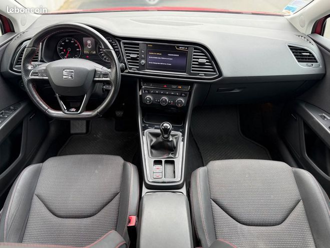 Seat Leon fr 1.4l tsi 125ch siges av chauffants t Rouge de 2018