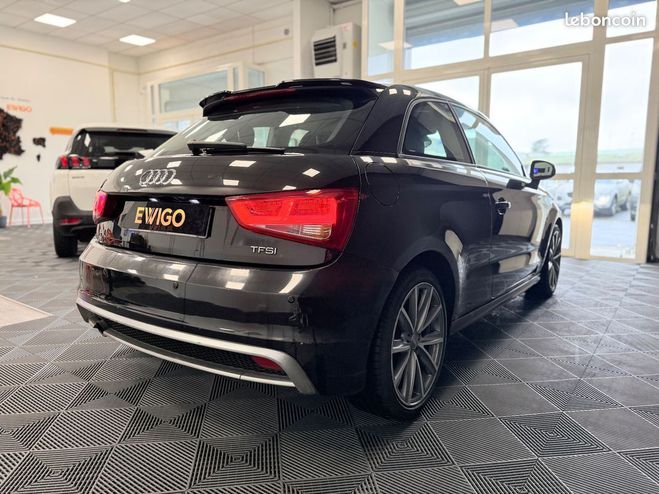Audi A1 1.2l tfsi 86ch s-line radars ar clim aut Noir de 2014