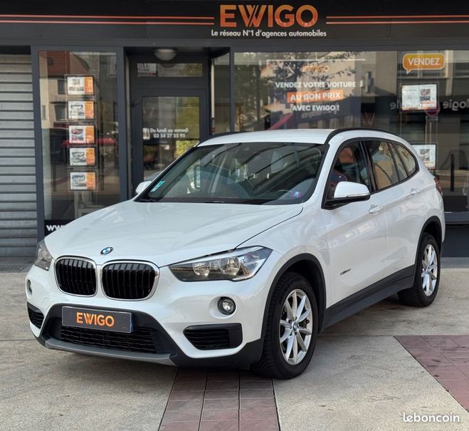 Cliquer pour voir la photo suivante BMW X1 18d 150ch lounge x drive Blanc de 2017
