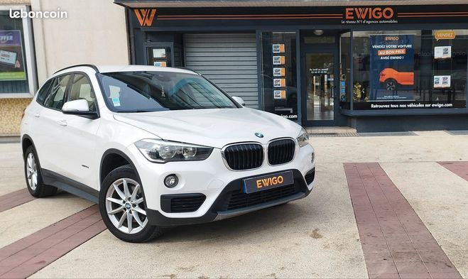 BMW X1 18d 150ch lounge x drive Blanc de 2017