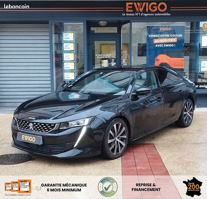 Cliquer pour voir la photo suivante Peugeot 508 1.6 225ch hybrid phev gt line bva 1er ma Noir de 2020
