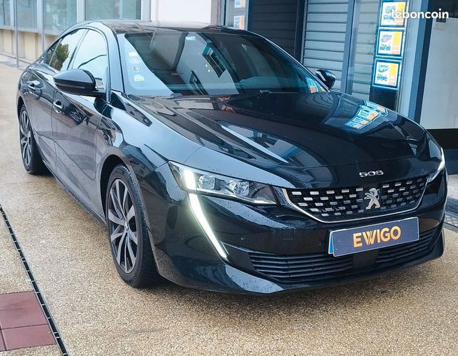 Peugeot 508 1.6 225ch hybrid phev gt line bva 1er ma Noir de 2020