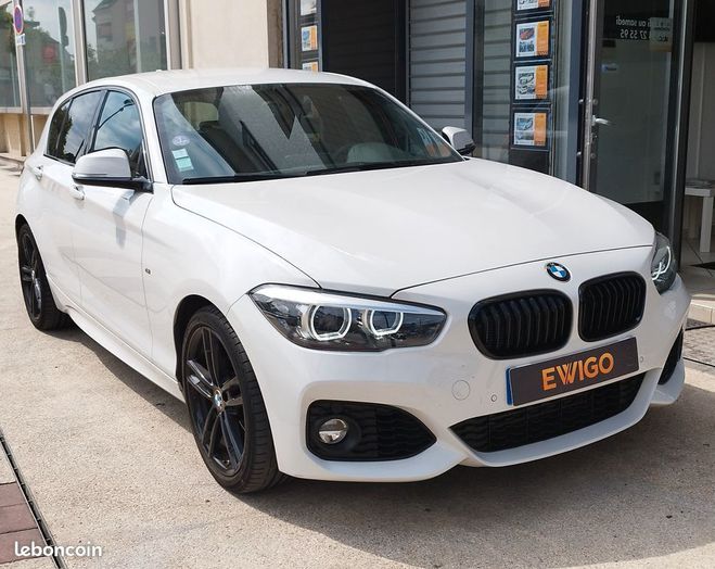 BMW Serie 1 118i 136ch m sport bva sieges chaiffants Blanc de 2019