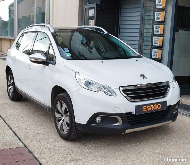 Peugeot 2008 1.2 110ch allure s-s toit panoramique gp Blanc de 2016