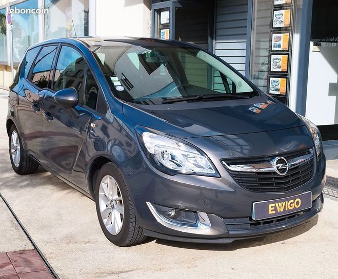 Opel Meriva 1.4 twinport 100ch drive garantie 6  36 Gris de 2016