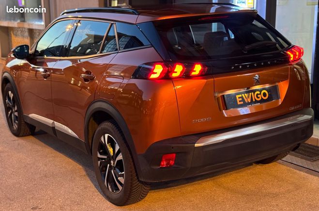 Peugeot 2008 generation-i 1.5 bluehdi 100ch allure bu Orange de 2020