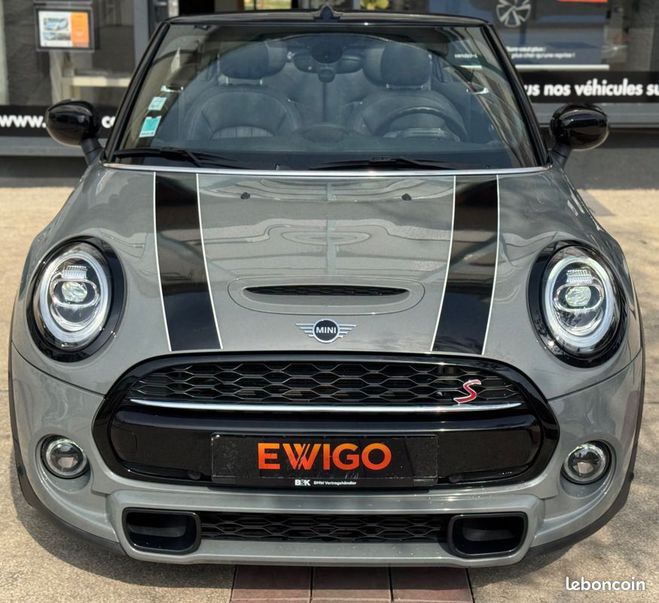 Mini One cabrio 2.0 192ch cooper s Gris de 2020