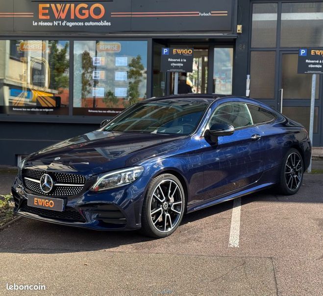 Mercedes Classe C Coupe Sport 2.0 300d 245ch amg line 9g-t Bleu de 2019