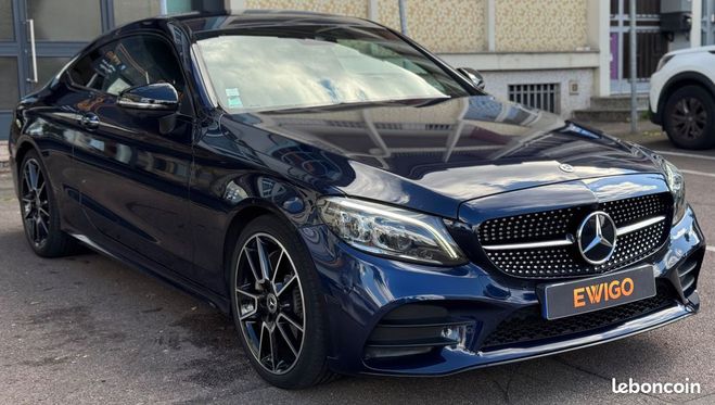 Mercedes Classe C Coupe Sport 2.0 300d 245ch amg line 9g-t Bleu de 2019
